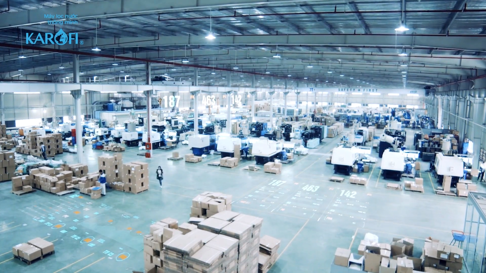 Cận cảnh dây chuyền sản xuất máy lọc nước hiện đại nhất Việt Nam