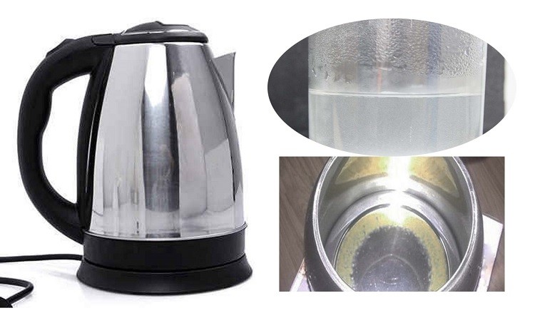 Tại sao nước đun sôi có cặn trắng?